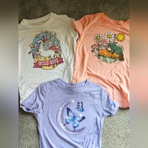 Free State by Aeropostale Graphic Tee Set XS NWT